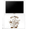 Looney Tunes Wile E Coyote Big Head Galaxy Book 12in Skin