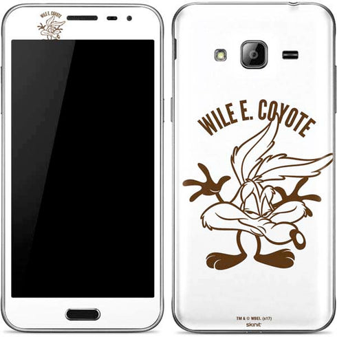 Looney Tunes Wile E Coyote Big Head Galaxy J3 Skin