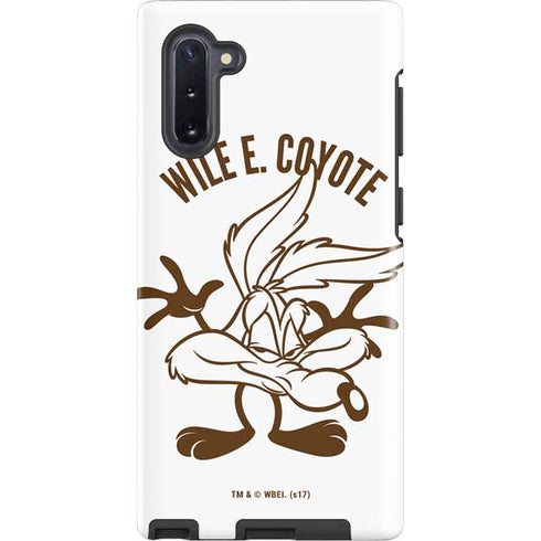 Looney Tunes Wile E Coyote Big Head Galaxy Cases