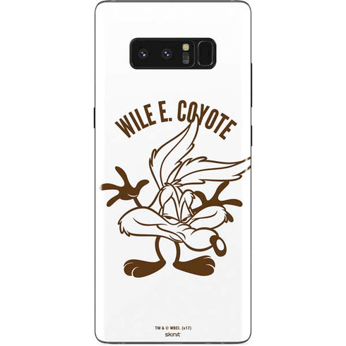 Looney Tunes Wile E Coyote Big Head Galaxy Note 8 Skin