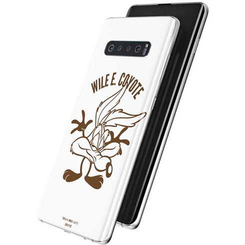 Looney Tunes Wile E Coyote Big Head Galaxy S10 Skin