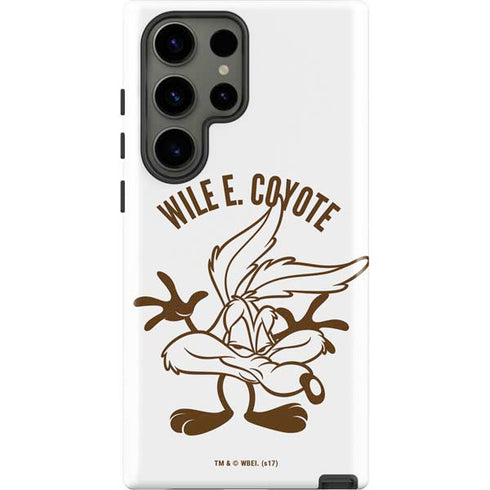 Looney Tunes Wile E Coyote Big Head Galaxy S23 Ultra Pro Case