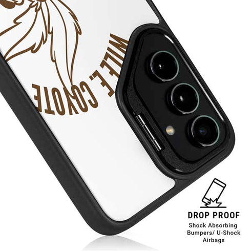 Looney Tunes Wile E Coyote Big Head Galaxy S25 Kickstand Case