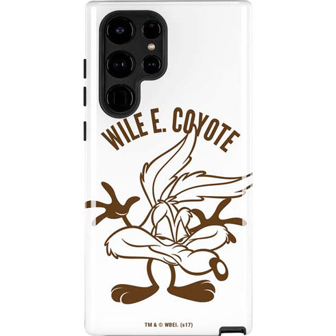 Looney Tunes Wile E Coyote Big Head Galaxy S25 Ultra Impact Case