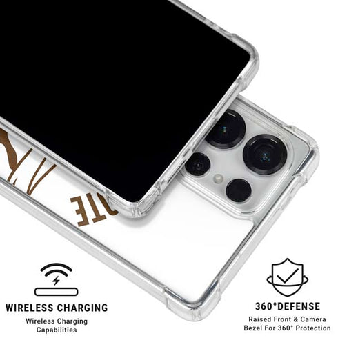 Looney Tunes Wile E Coyote Big Head Galaxy S25 Ultra Clear Case