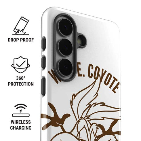 Looney Tunes Wile E Coyote Big Head Galaxy S26 Impact Case