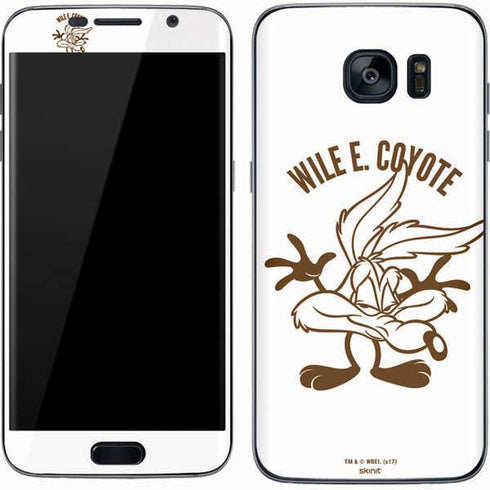 Looney Tunes Wile E Coyote Big Head Galaxy S7 Skin
