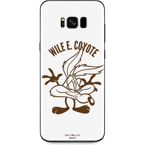 Looney Tunes Wile E Coyote Big Head Galaxy S8 Skin
