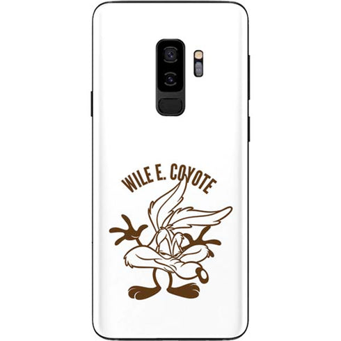 Looney Tunes Wile E Coyote Big Head Galaxy S9 Plus Skin