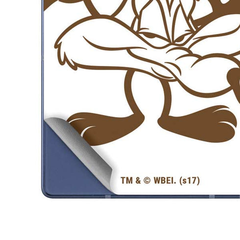 Looney Tunes Wile E Coyote Big Head Galaxy Z Fold6 Skin