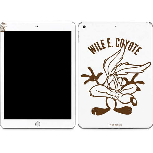Looney Tunes Wile E Coyote Big Head Apple iPad Skin