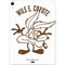 Looney Tunes Wile E Coyote Big Head Apple iPad Air Skin