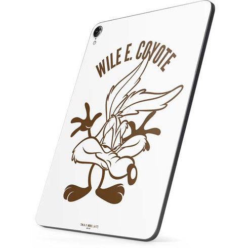 Looney Tunes Wile E Coyote Big Head Apple iPad Pro Skin