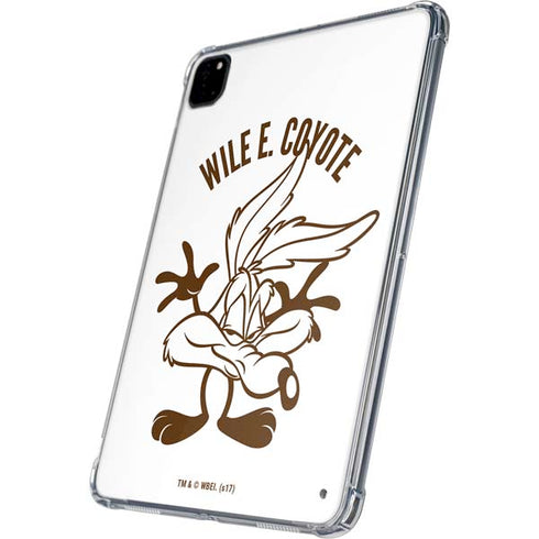 Looney Tunes Wile E Coyote Big Head iPad Pro 11in (2024) Clear Case