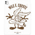 Looney Tunes Wile E Coyote Big Head iPad Pro 13in M4 (2024) Skin