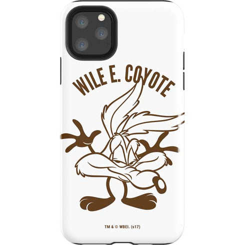 Looney Tunes Wile E Coyote Big Head iPhone Cases