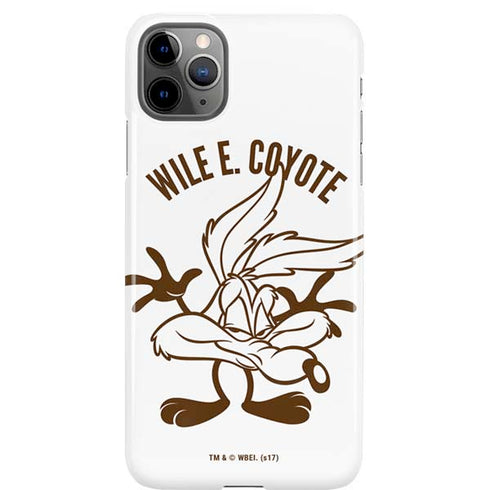 Looney Tunes Wile E Coyote Big Head iPhone Cases