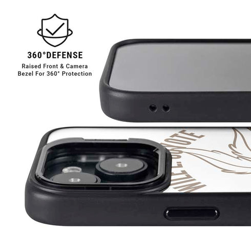 Looney Tunes Wile E Coyote Big Head iPhone 13 Kickstand Case