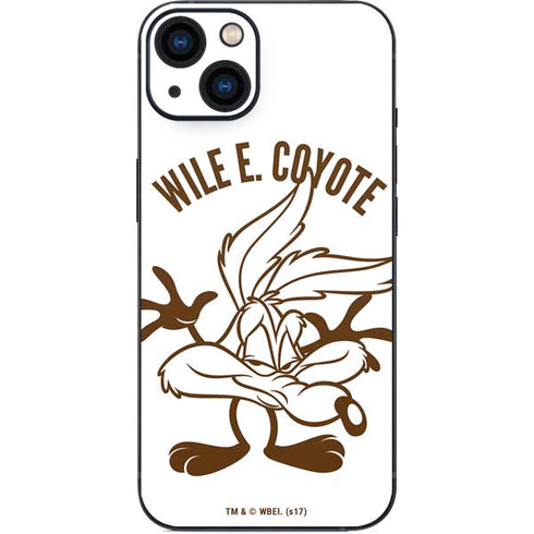 Looney Tunes Wile E Coyote Big Head iPhone Skins