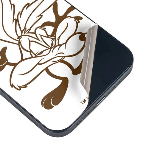 Looney Tunes Wile E Coyote Big Head iPhone Skins
