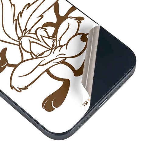 Looney Tunes Wile E Coyote Big Head iPhone 15 Skin