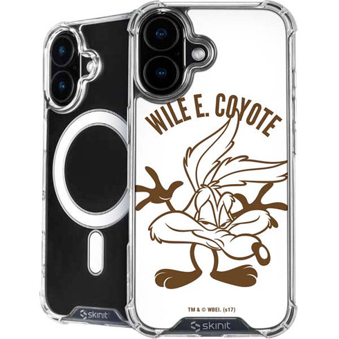 Looney Tunes Wile E Coyote Big Head iPhone 16 MagSafe Case