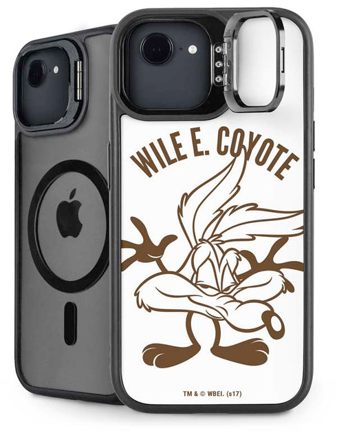 Looney Tunes Wile E Coyote Big Head iPhone 16e Kickstand Case