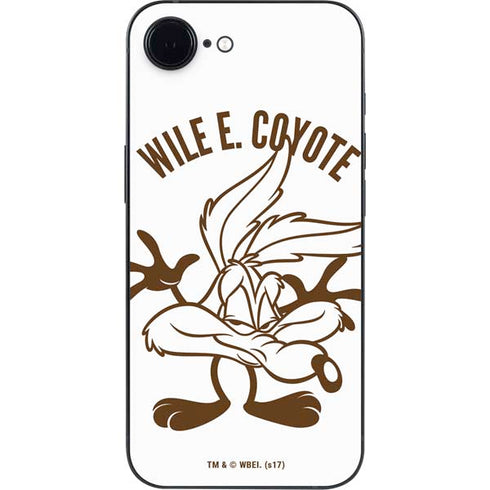 Looney Tunes Wile E Coyote Big Head iPhone 16e Skin