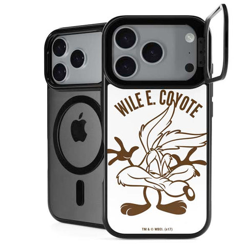 Looney Tunes Wile E Coyote Big Head iPhone 18 Pro Kickstand Case