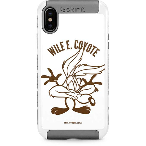 Looney Tunes Wile E Coyote Big Head iPhone Cases
