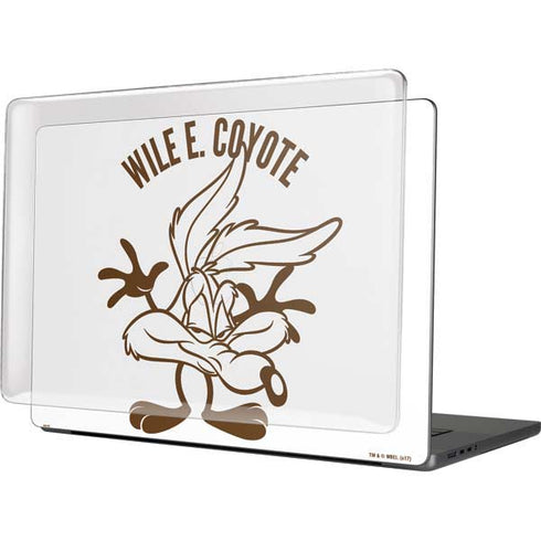 Looney Tunes Wile E Coyote Big Head MacBook Cases