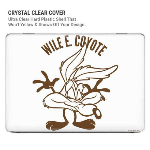 Looney Tunes Wile E Coyote Big Head MacBook Cases