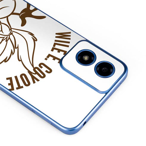 Looney Tunes Wile E Coyote Big Head Moto G Play 4G (2024) Skin