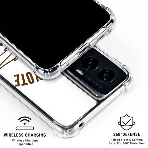 Looney Tunes Wile E Coyote Big Head Moto G Power 5G (2024) Clear Case