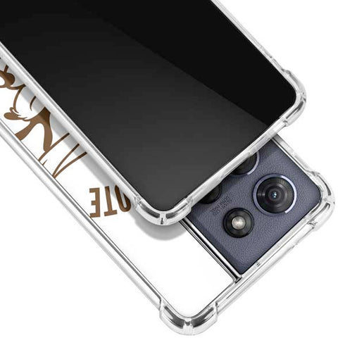 Looney Tunes Wile E Coyote Big Head Moto G Stylus 5G (2025) Clear Case
