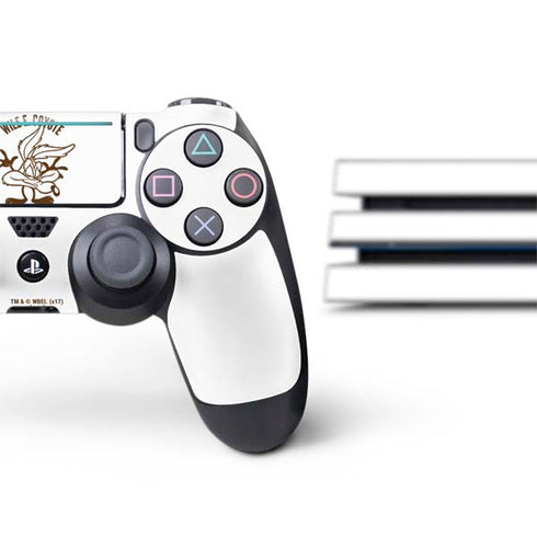 Looney Tunes Wile E Coyote Big Head PS4 Pro Bundle Skin