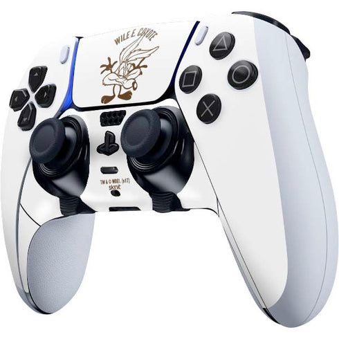 Looney Tunes Wile E Coyote Big Head PS5 DualSense Edge Pro Controller Skin
