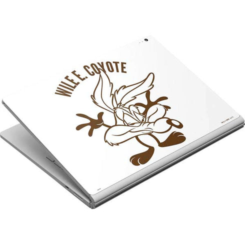 Looney Tunes Wile E Coyote Big Head Surface Book Skin
