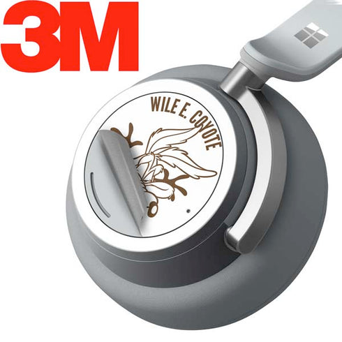 Looney Tunes Wile E Coyote Big Head Surface Headphones Skin