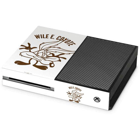 Looney Tunes Wile E Coyote Big Head Xbox One Console Skin