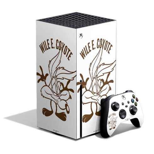 Looney Tunes Wile E Coyote Big Head Xbox Series X Skins