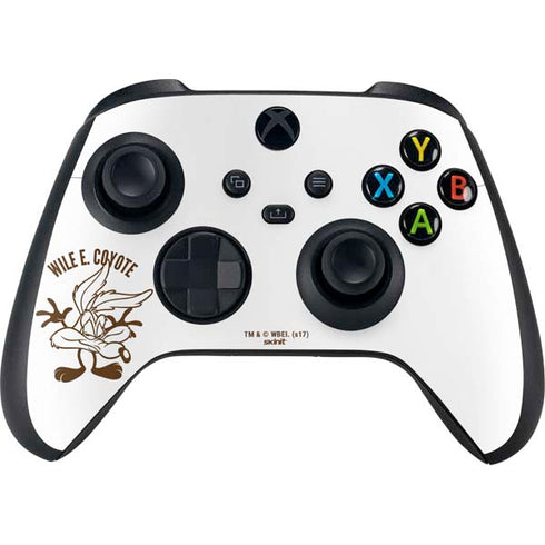 Looney Tunes Wile E Coyote Big Head Xbox Series X Controller Skin