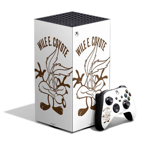 Looney Tunes Wile E Coyote Big Head XBox Series X Digital Edition Bundle Skin