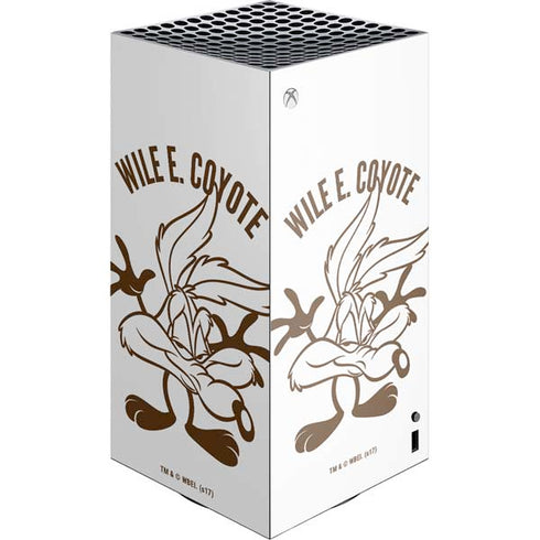 Looney Tunes Wile E Coyote Big Head XBox Series X Digital Edition Console Skin