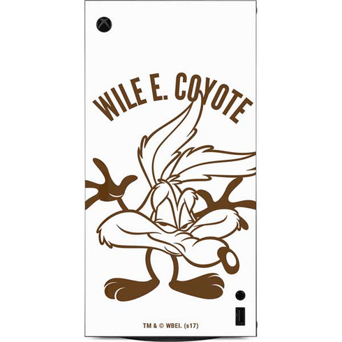 Looney Tunes Wile E Coyote Big Head XBox Series X Digital Edition Console Skin