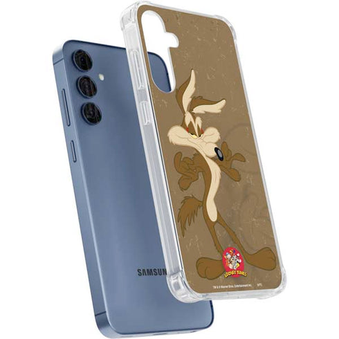 Looney Tunes Wile E Coyote Double Galaxy A55 5G Clear Case