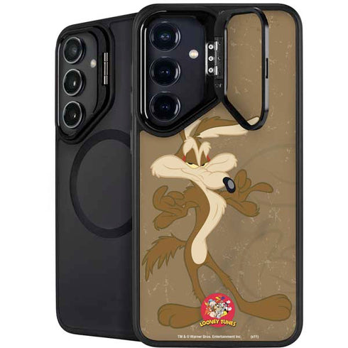 Looney Tunes Wile E Coyote Double Galaxy S25 Kickstand Case