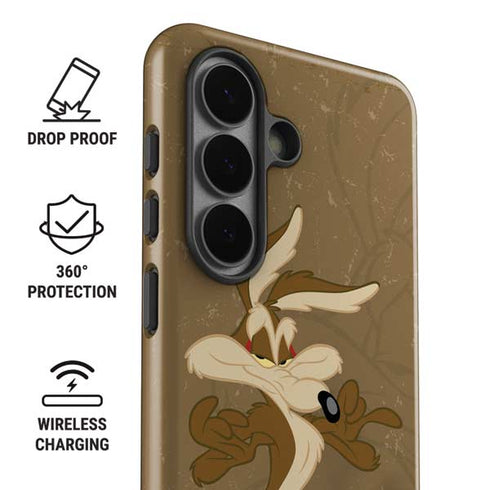 Looney Tunes Wile E Coyote Double Galaxy S26 Plus Impact Case
