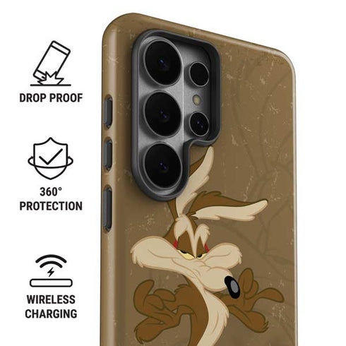 Looney Tunes Wile E Coyote Double Galaxy S26 Ultra Impact Case