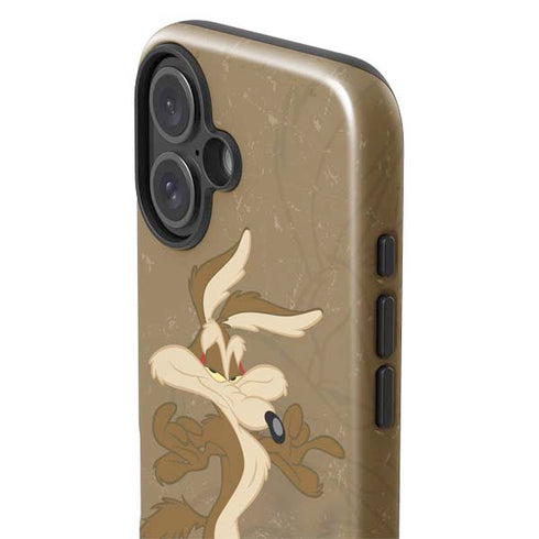 Looney Tunes Wile E Coyote Double iPhone 16 Plus Impact Case